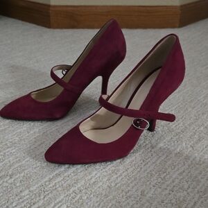 Nine West Deep Red Heels